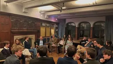 Members of the Gryphon society